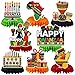 JULMELON 8PCS Kwanzaa Table Decorations Honeycomb Centerpiece Kwanzaa Decor Traditional African Drum Candlestick Table Toppers Happy Kwanzaa Decorations for Office Home Party Favors Supplies - Image 2