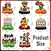 JULMELON 8PCS Kwanzaa Table Decorations Honeycomb Centerpiece Kwanzaa Decor Traditional African Drum Candlestick Table Toppers Happy Kwanzaa Decorations for Office Home Party Favors Supplies - Image 4