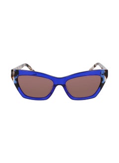 DKNY نظارة شمسية نسائية على شكل عين القطة - DK547S-425-5516 - مقاس العدسة: 55 مم  - Image 1