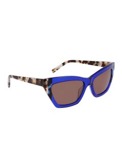 DKNY نظارة شمسية نسائية على شكل عين القطة - DK547S-425-5516 - مقاس العدسة: 55 مم  - Image 2
