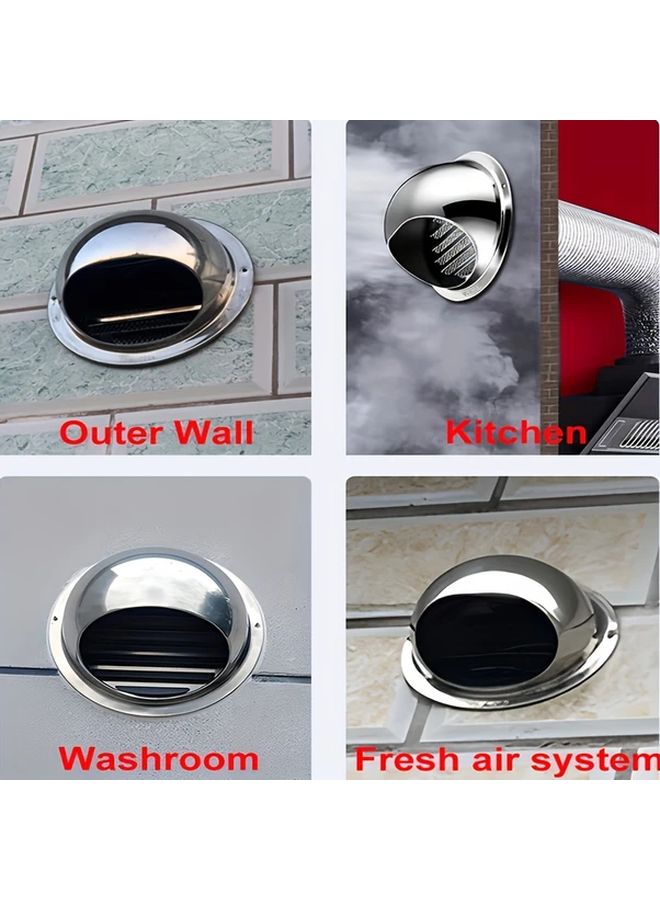 1pc Circular Wall Ventilation Cover for Apartments Villas and Houses - Image 3