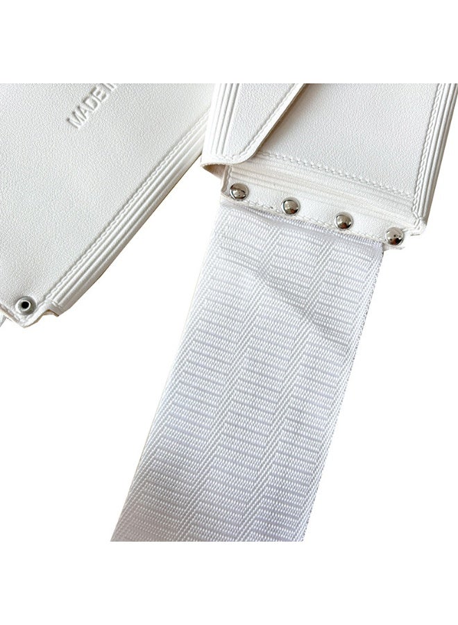 شنطة خصر قماش أكسفورد بيضا للحج - Image 5