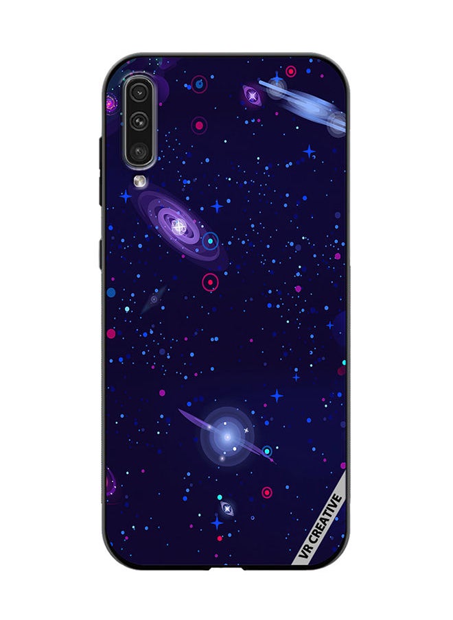 VR CREATIVE Protective Case Cover For Samsung Galaxy A70/A70s Galaxy Space Design Multicolour  - Image 1