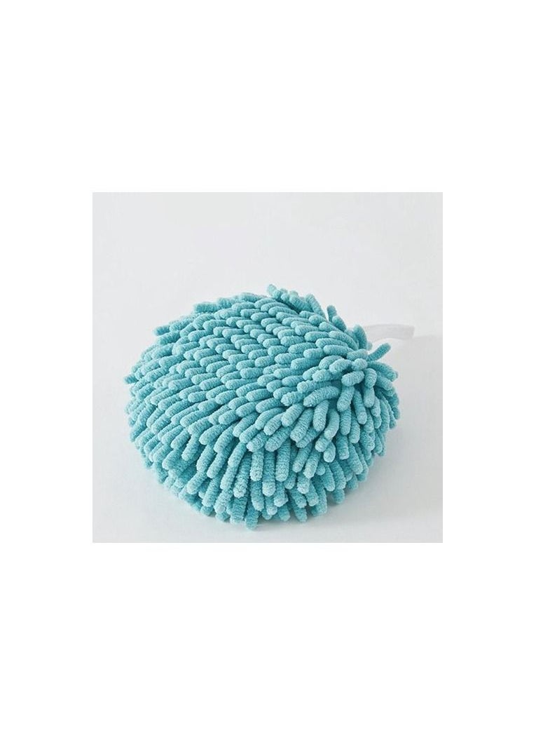 Spaceshoop - Hand Dry Towel Chenille Handball Towel Hanging Fast Drying Hand Towel with Soft Plush Microfibre Material Soft Feel Quick Dry Highly Absorbent - Image 1