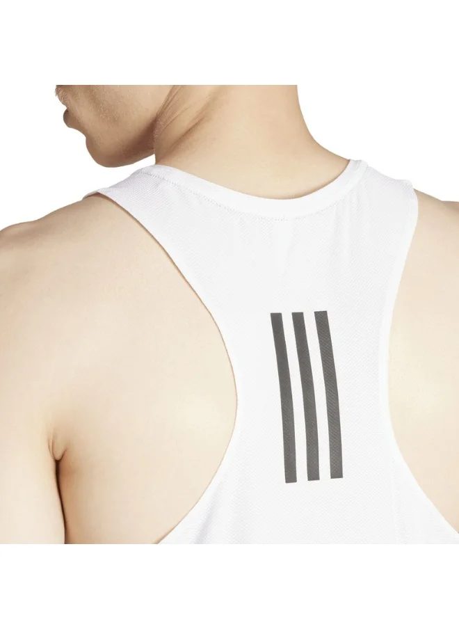 Adidas adidas OTR B TANK White Running TANK for Men - XS
