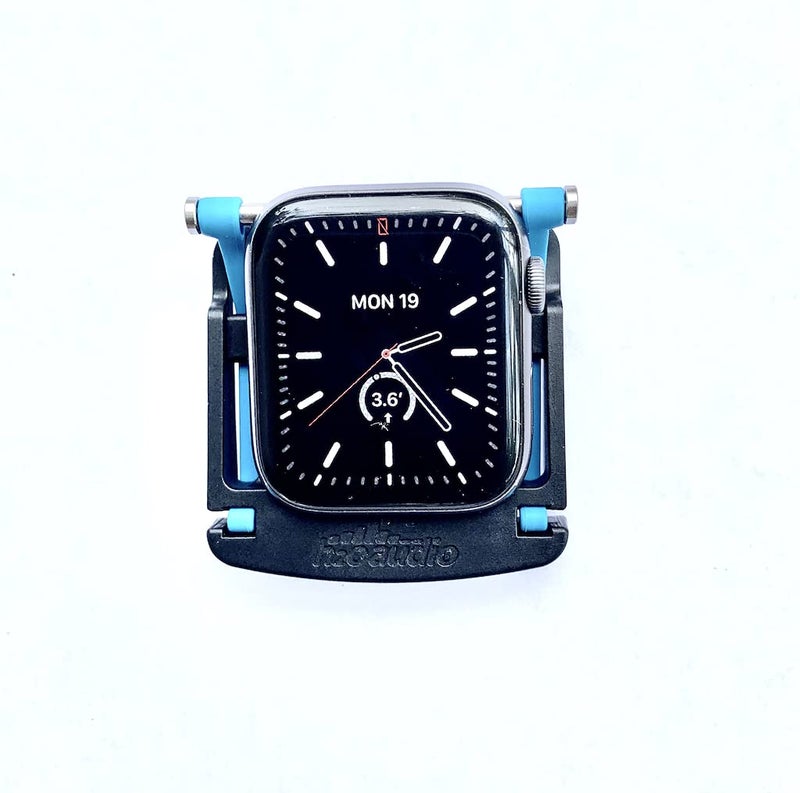 H2O Audio Clip Mount for Apple Watch – Compatible with All Models Including Ultra – Strong & Reliable Design for Swim Goggles, Caps & Sports – Patent-Pending, Black - Image 1