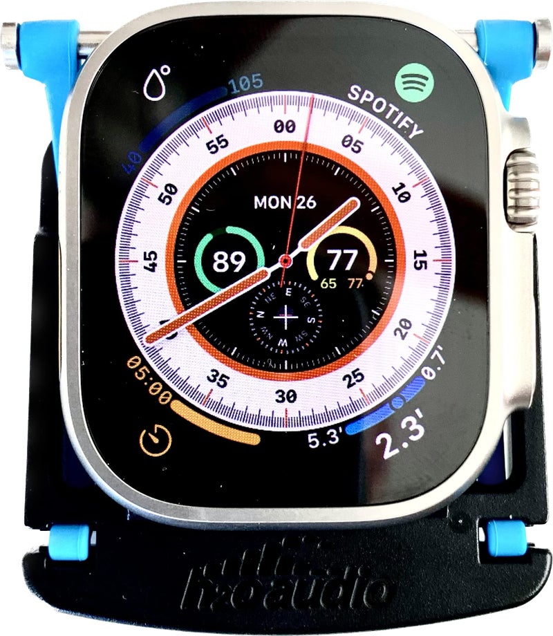 H2O Audio Clip Mount for Apple Watch – Compatible with All Models Including Ultra – Strong & Reliable Design for Swim Goggles, Caps & Sports – Patent-Pending, Black - Image 5