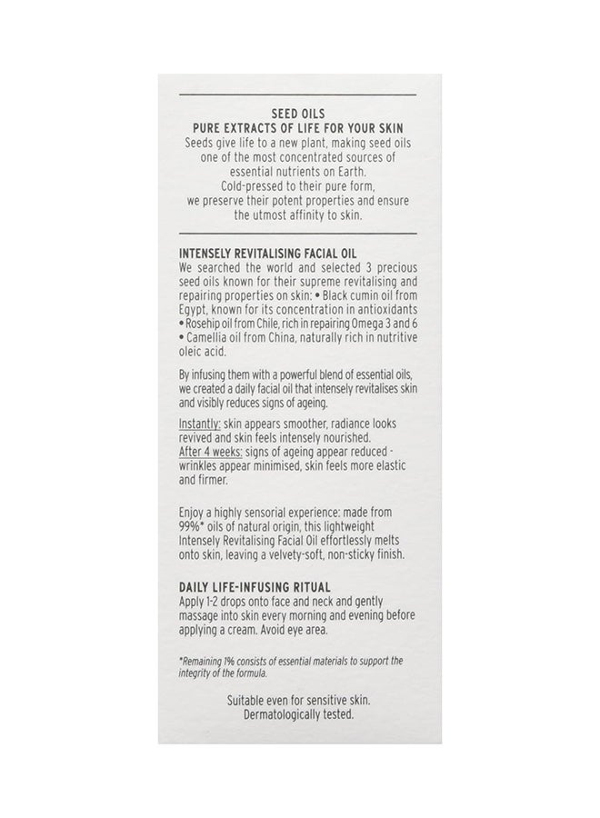 THE BODY SHOP Oils of Life Intensely Revitalising Facial Oil for Dry Skin – Lightweight Moisturiser with Black Cumin, Camellia & Rosehip Seed Oils, Hydrates, Soothes & Revives Radiance, 99% Natural Ingredients, Suitable for Sensitive Skin - Image 4