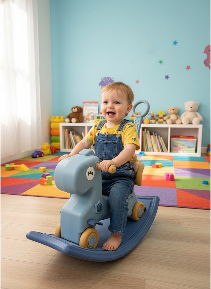 Hand Pushing Rocking Horse 2 In 1 - Image 2