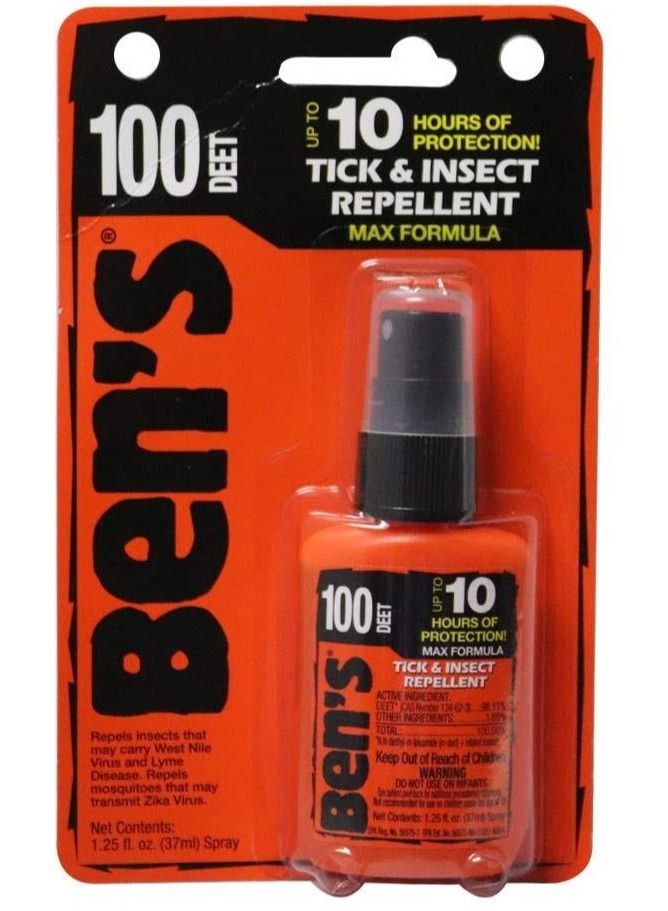 Ben's 100% Deet Tick & Insect Repellent Bug Protection - Image 1