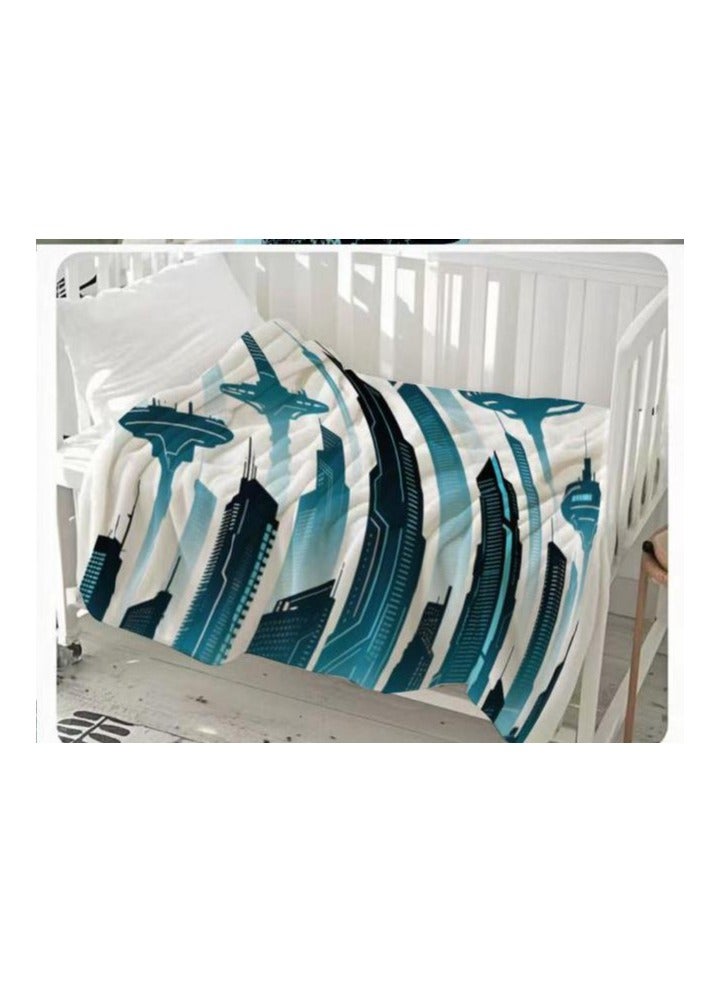 general Children's or student cartoon flannel thin blanket (warm and comfortable, suitable for sleep, games) 100cm*150cm - 140 - Image 3