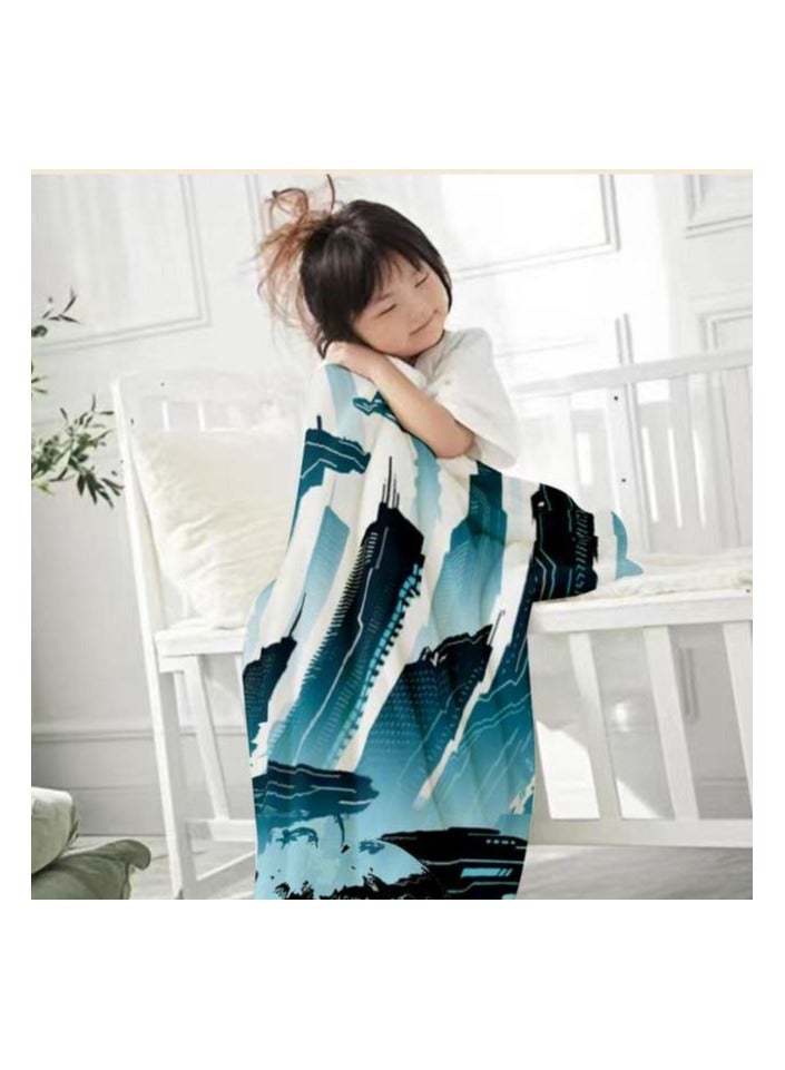 general Children's or student cartoon flannel thin blanket (warm and comfortable, suitable for sleep, games) 100cm*150cm - 140 - Image 4