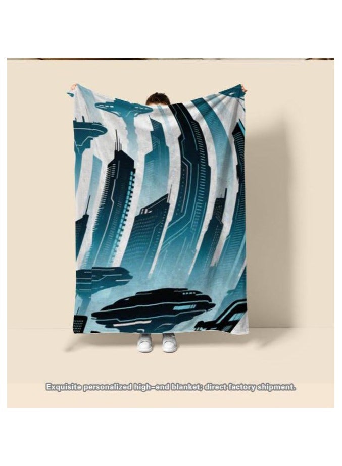 general Children's or student cartoon flannel thin blanket (warm and comfortable, suitable for sleep, games) 100cm*150cm - 140 - Image 5