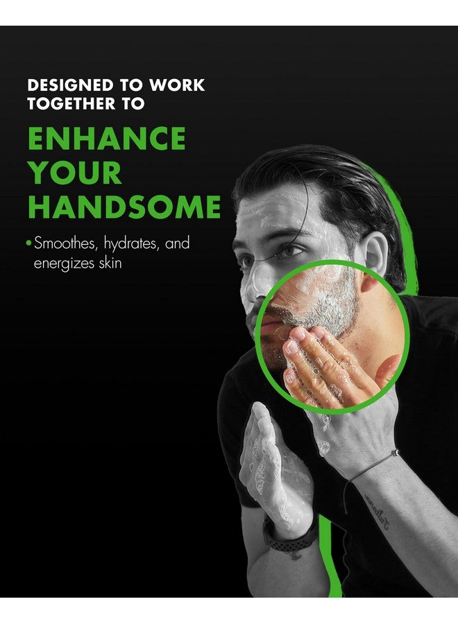 Tiege Hanley Mens Skin Care Set, Essential Skin Care Routine for Men (System Level 1) - Face Wash Kit for Fines Lines & Wrinkles - Men's Skincare Set Includes Face Wash, Facial Scrub, & Moisturizer - Image 5