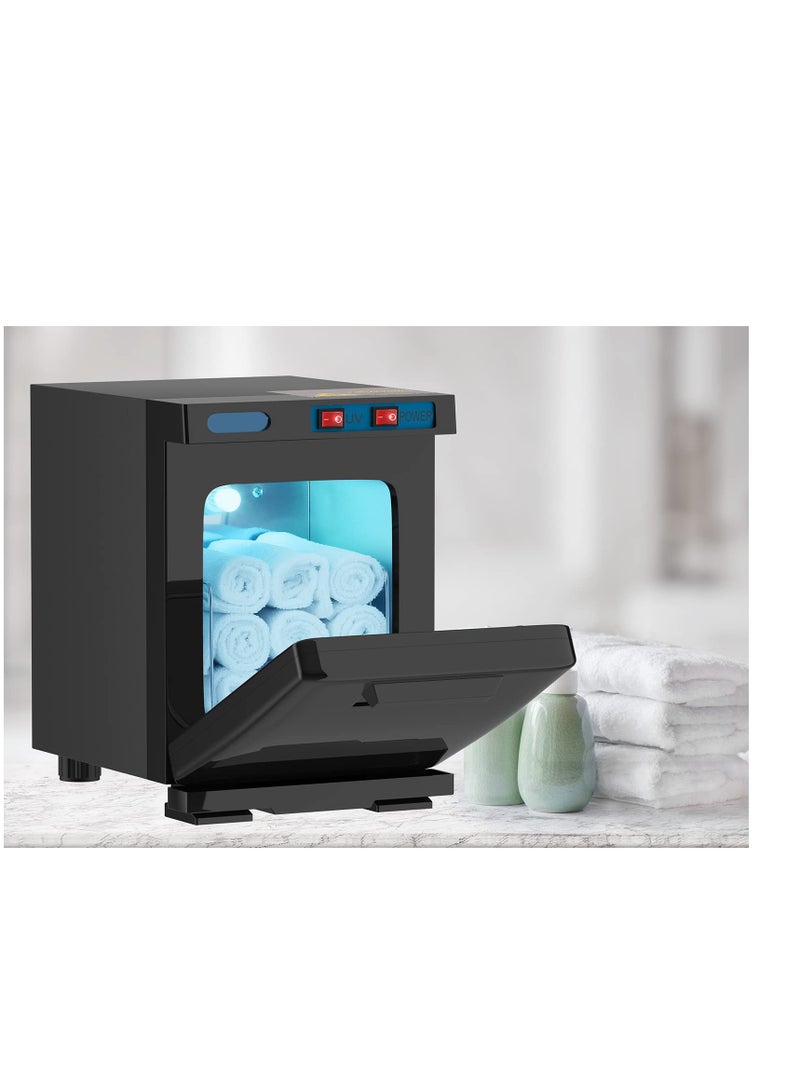 KASTWAVE سخان منشفة، 5 لتر تسخين سريع، جهاز بخار منشفة محترف 2 في 1، للحمام، حوض الاستحمام، الصالونات والمنتجعات الصحية، أسود، بدون منشفة ومشبك منشفة - Image 2