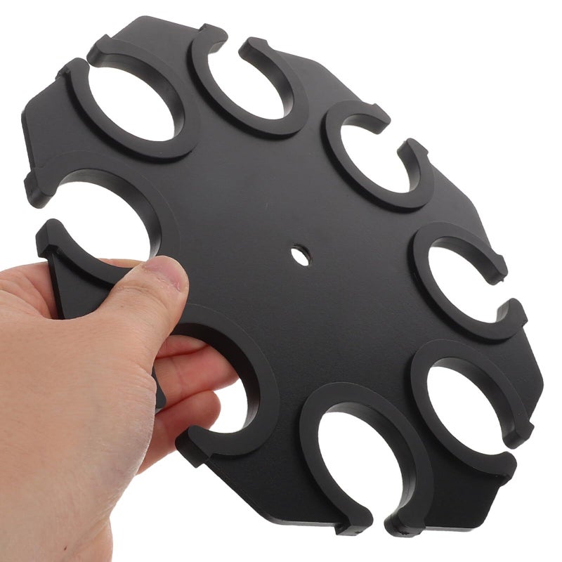 Octagonal Microphone Stand Tray With Clamp And Shock Mount For Desk Stage Storage - Image 5