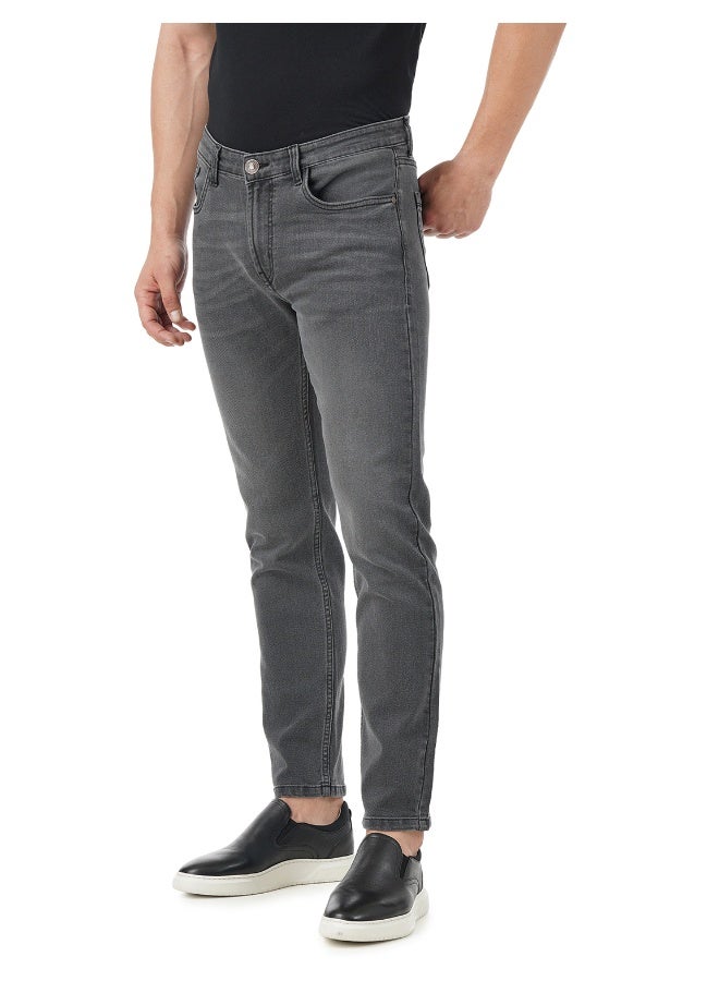 inkd Men's Regular Jeans (Grey Grounds_28) - Image 1