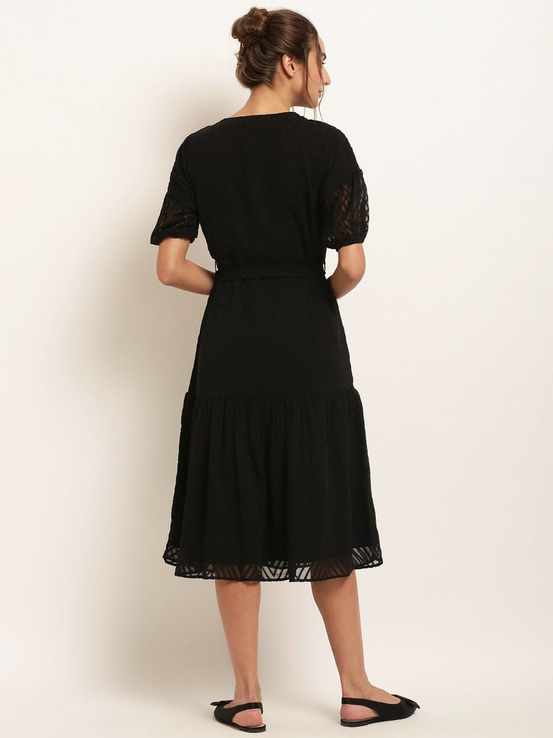 RARE Women's Dress (EP31080-M, Black, Medium) - Image 3