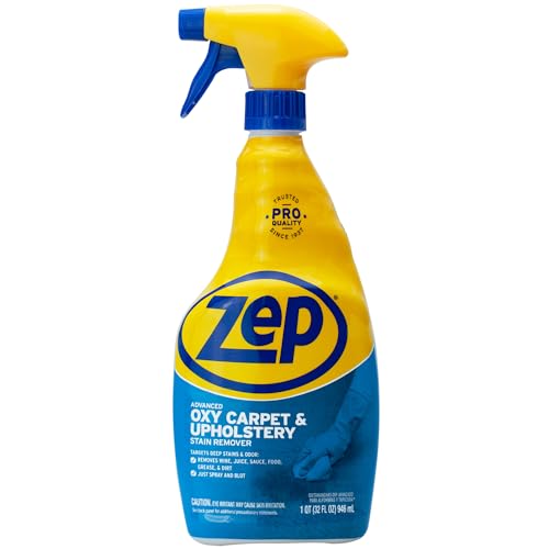 Zep ZUOXSR32 Advanced Oxy Carpet and Upholstery Stain Remover 32 Fl Oz Pack of 1 - Image 1
