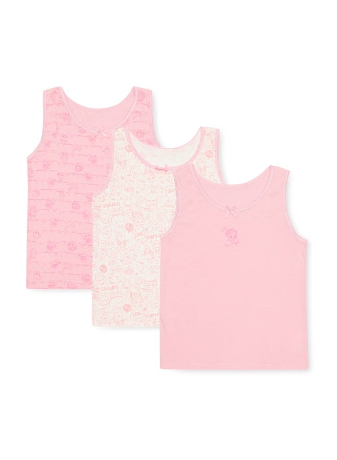 Shopkins GIRLS VEST PR SHOPKINS 3 PCS 2-8 YRS JHG-PBSHGVE002 - Image 1