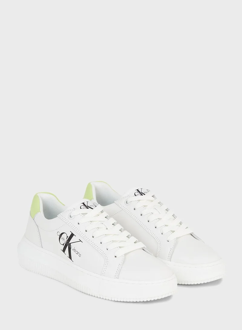 Calvin Klein Jeans Lace Up Low Top Sneakers