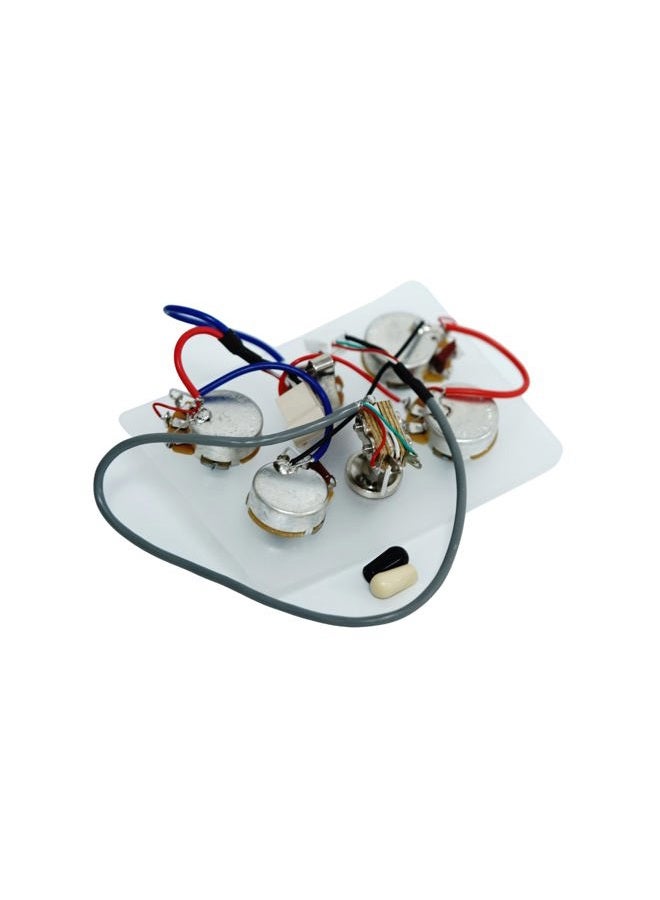Guyker 1 Set LP Electric Guitar Pickup Wiring Harness Compatible with EPI SG LP Dot (1 Toggle Switch + 4 Pots + Jack) - Image 1