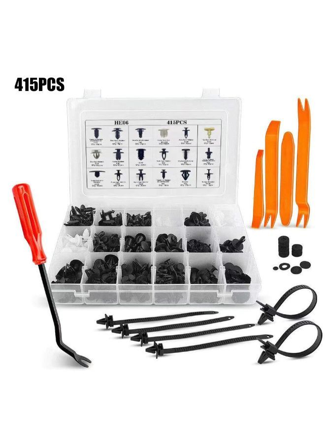 NIBEMINENT 446-Piece Bumper Buckle Molding Clip Kit - Image 4