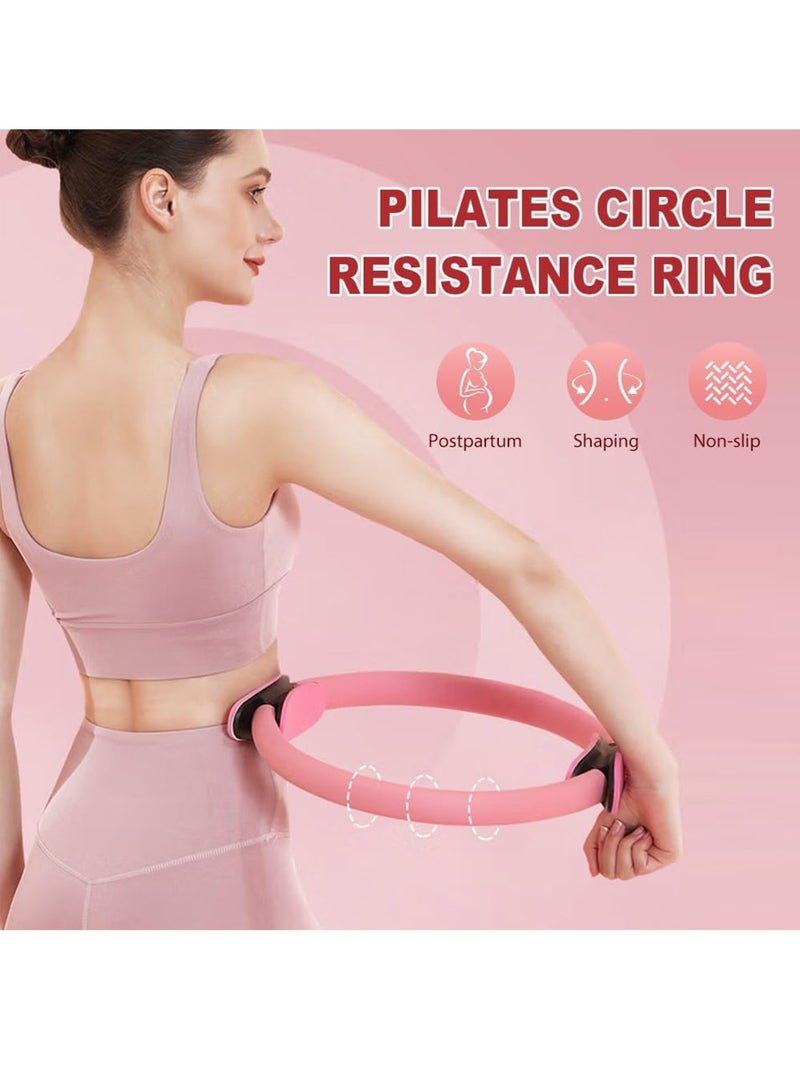 Generic Pilates Circle Yoga Ring, Yoga Aid, Yoga Fitness Ring, 38cm Diameter  - Image 2