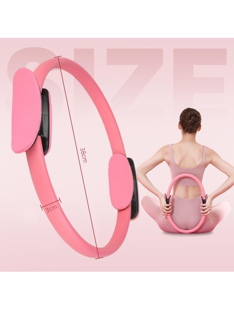 Generic Pilates Circle Yoga Ring, Yoga Aid, Yoga Fitness Ring, 38cm Diameter  - Image 4