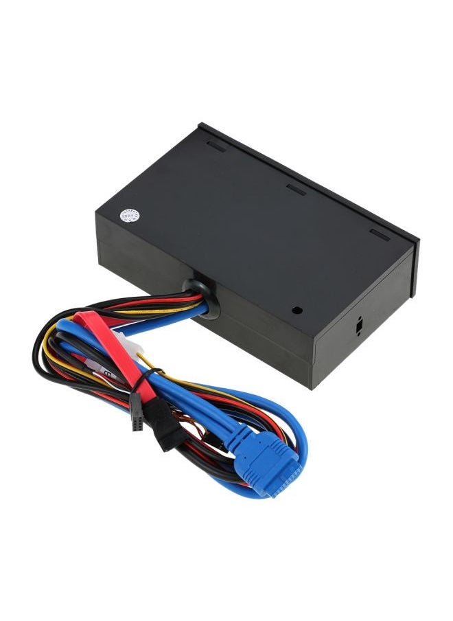 NIBEMINENT Multi-Function SATA Smart Media Dashboard Black  - Image 4