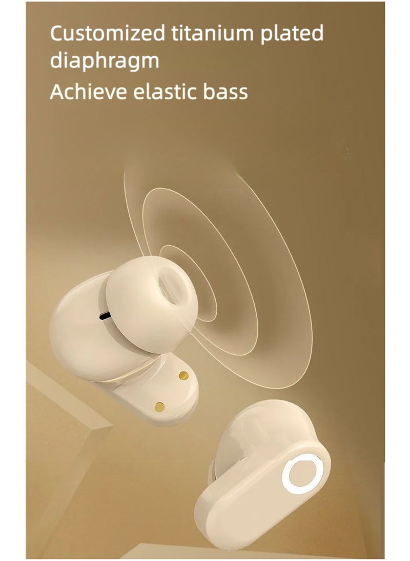 Generic Bluetooth Earphones, Noise Cancellation True Wireless Earbuds, 13mm Drivers, 28H Playtime, IPX7, Bluetooth V5.4, 2 Mics for AI Clear Calls, Black  - Image 4
