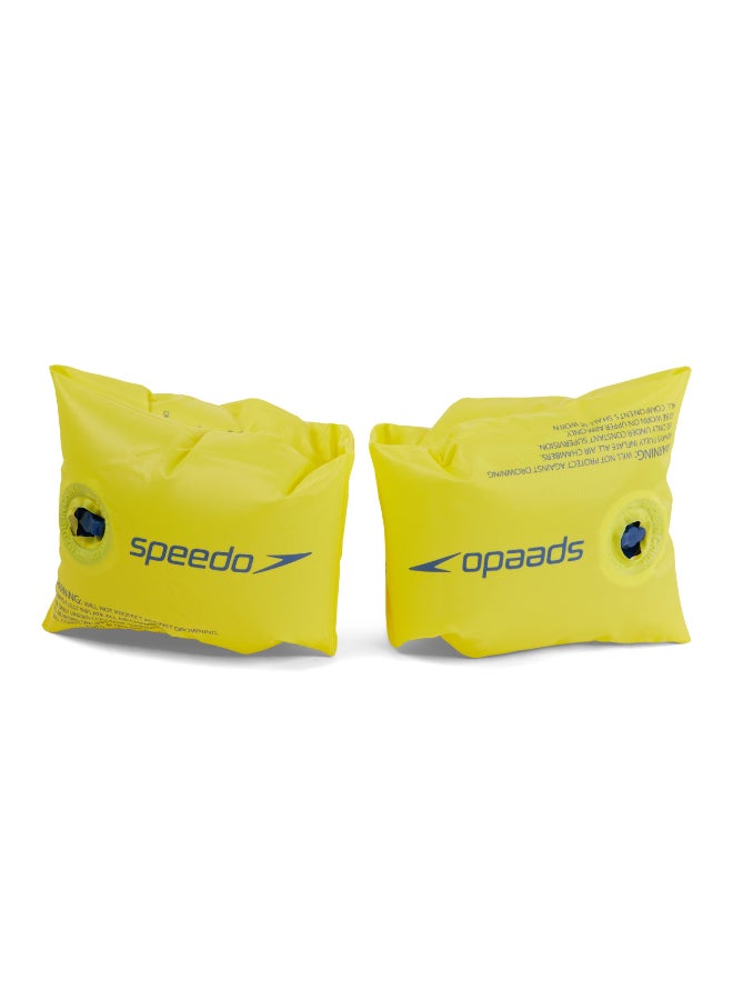 Speedo Speedo Armbands Junior Sleeves, Youth Unisex, Fluo Yellow | Premium Swimwear & Swimming Accessory by Speedo for Training, Fitness and Recreational Use - Size 0-2 - Premium Aquatic Gloves for Performance, Durability and Everyday Use - Image 2
