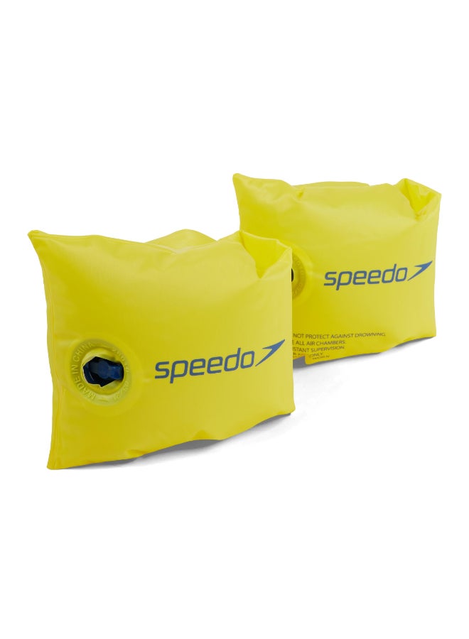 Speedo Speedo Armbands Junior Sleeves, Youth Unisex, Fluo Yellow | Premium Swimwear & Swimming Accessory by Speedo for Training, Fitness and Recreational Use - Size 0-2 - Premium Aquatic Gloves for Performance, Durability and Everyday Use - Image 1