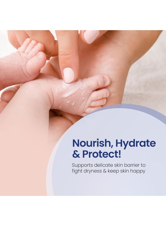 موذر سبارش لوشن جسم الأطفال الطبيعي من ماذر سبارش - 400 مل | لوشن للأطفال لجميع أنواع البشرة | مع زبدة الشيا العضوية وزيت جوز الهند والأفوكادو | مناسب للبشرة الحساسة لحديثي الولادة - Image 5