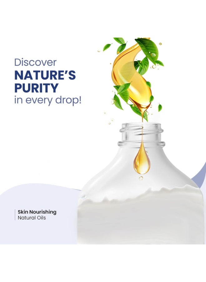 موذر سبارش لوشن جسم الأطفال الطبيعي من ماذر سبارش - 400 مل | لوشن للأطفال لجميع أنواع البشرة | مع زبدة الشيا العضوية وزيت جوز الهند والأفوكادو | مناسب للبشرة الحساسة لحديثي الولادة - Image 2