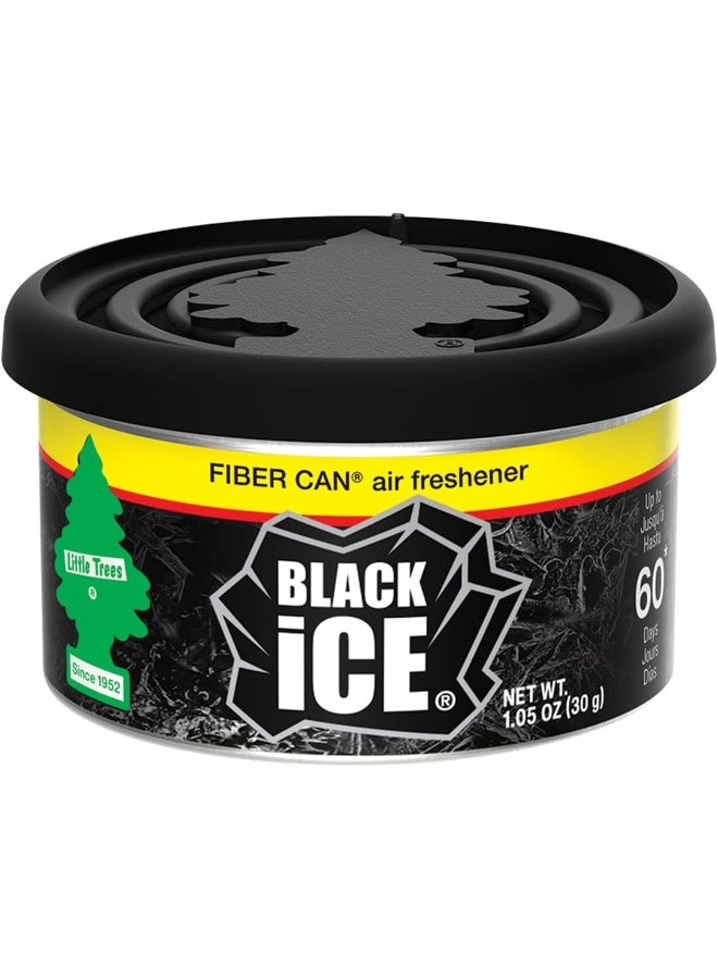 Little Trees Fiber Can Air Freshener (Black Ice) - Image 1