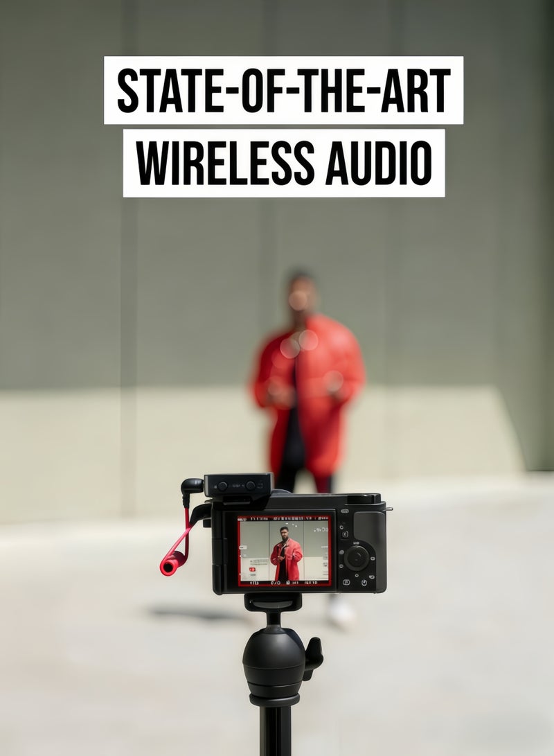 رود RØDE Wireless GO III (Gen 3) - ميكروفون لاسلكي مدمج - صوت نقي، تسجيل عائم 32 بت، التحكم التلقائي في المستوى، للهواتف والكاميرات وأجهزة الكمبيوتر (أسود) - Image 5