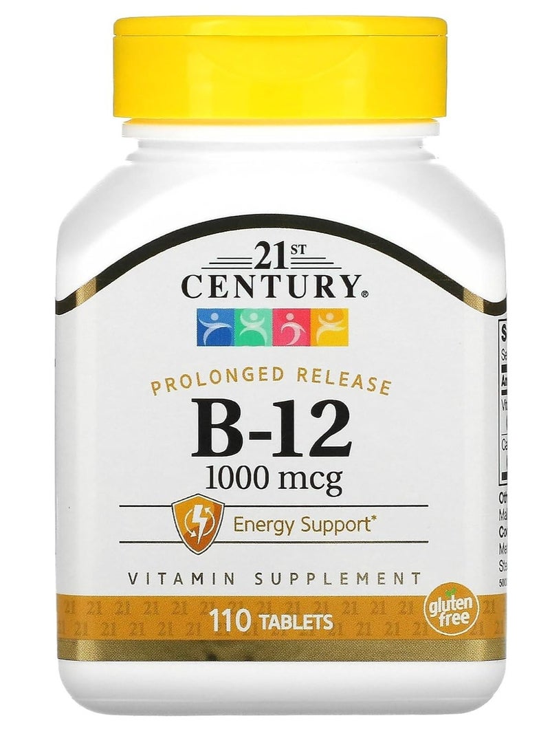 21st Century B-12,1000 Mcg, 110 Tablets