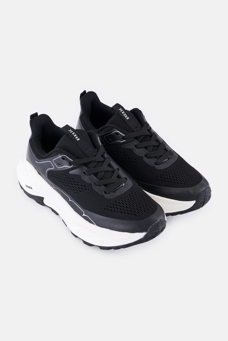 RBX Women Lace Up Outdoor Shoes, Black  - Image 2
