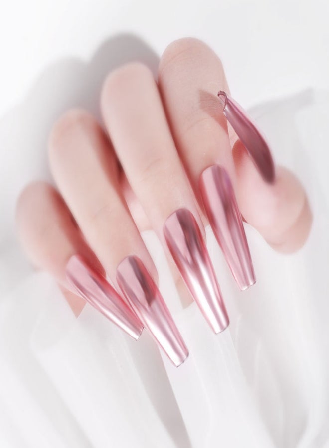 Nail Powder Pen Mirror Effect Nail Glitter Decor Pen Manicure Pigment Equipment Chrome Effect Nail Powder - Image 5