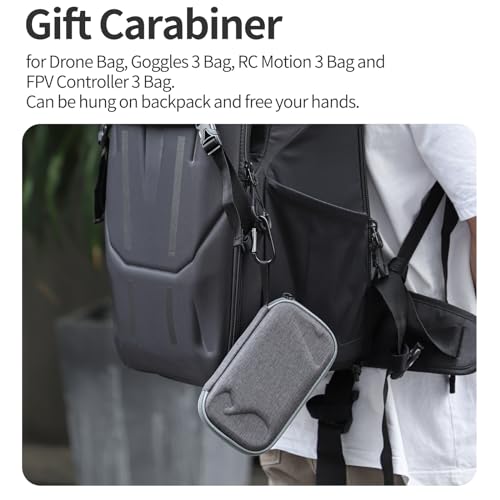 FSIDIWT Portable Carrying Case for DJI Goggles 3, Storage Hard Case Travel Handbag Compatible with DJI Avata 2 Goggles 3/Avata Goggles 2 - Image 5