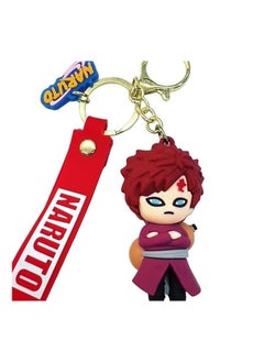 Anime 3D Keychains Jiraiya & Gaara | Perfect Gifts for Anime Fans | Silicone Keychains for Bags Bikes & More