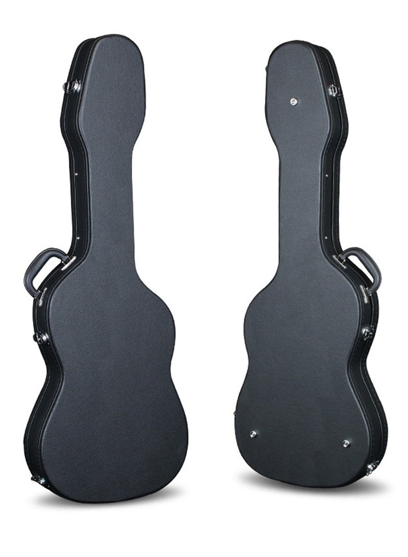 Mike Music Electric Guitar Hard Case Hard-Shell for 39/40 inch ST Style Electric Guitar Hard Shell Lockable with Lock Latch Padding For Right Hand Anti-shock Waterproof Travel Guitar Bag for Air Consignment  - Image 1