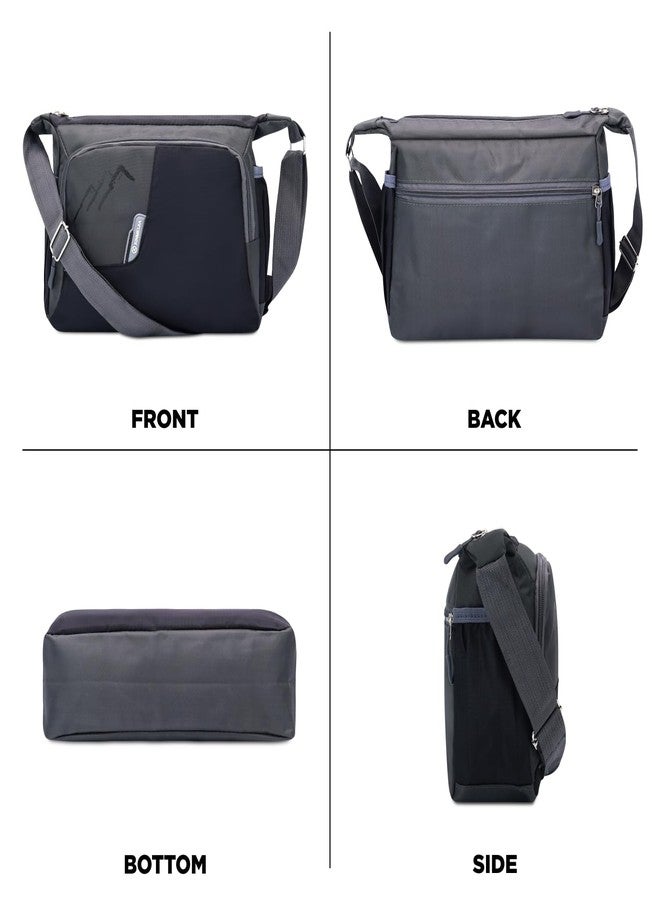 NFI essentials Sling Bag, Cross Body Messenger Bag for Business College & Classes, One Side Shoulder with Adjustable Strap (31 x 8 x 23 cm) - Image 2