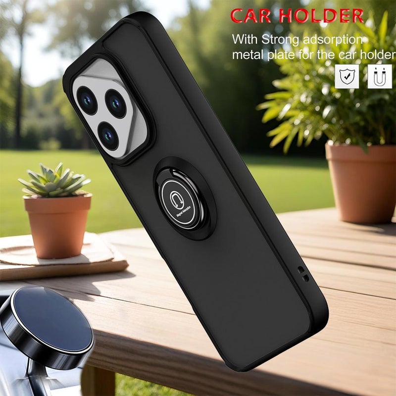 إيروريكس جراب هاتف For Honor 400 Lite Global Q Shadow 1 Series TPU + PC مع حلقة (أزرق سماوي) - Image 5