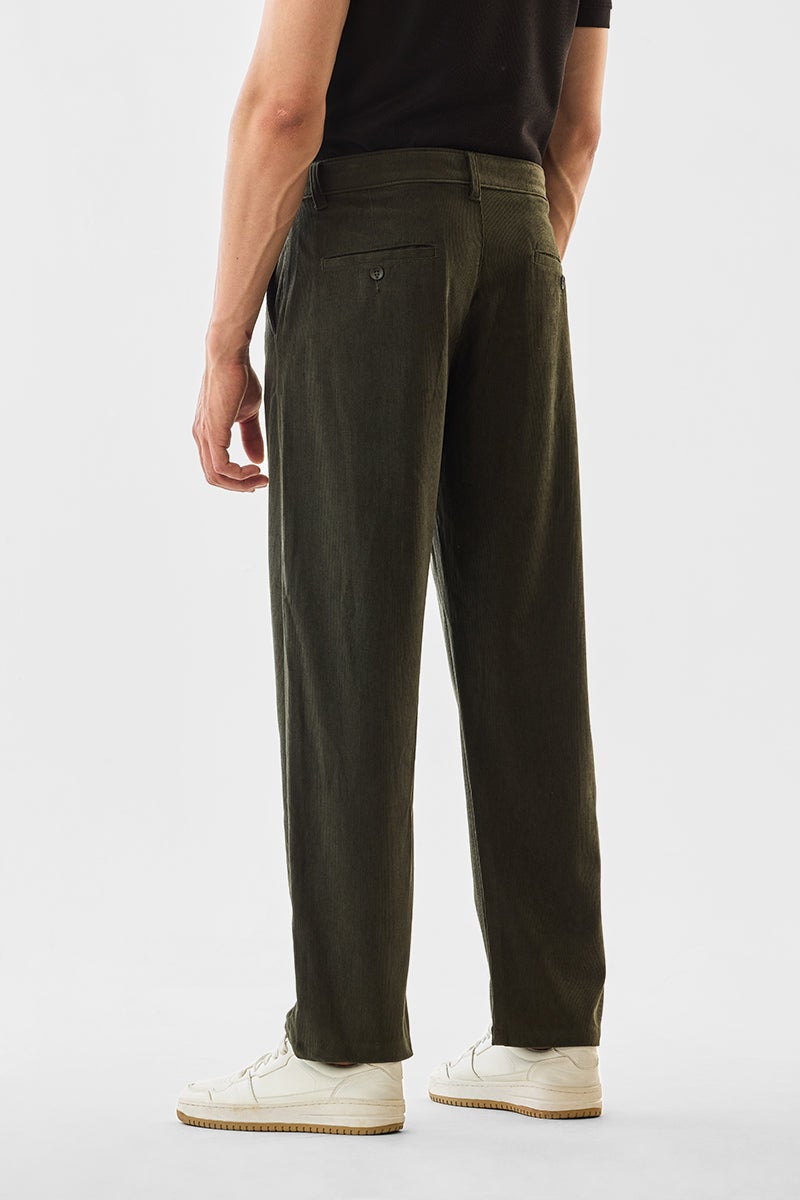 SNITCH Corduroy Straight Fit Trousers - Image 4