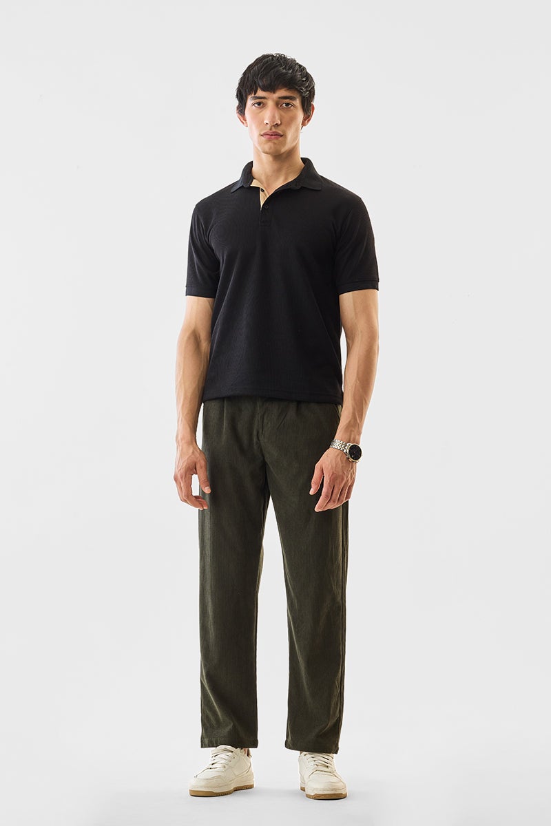 SNITCH Corduroy Straight Fit Trousers - Image 5