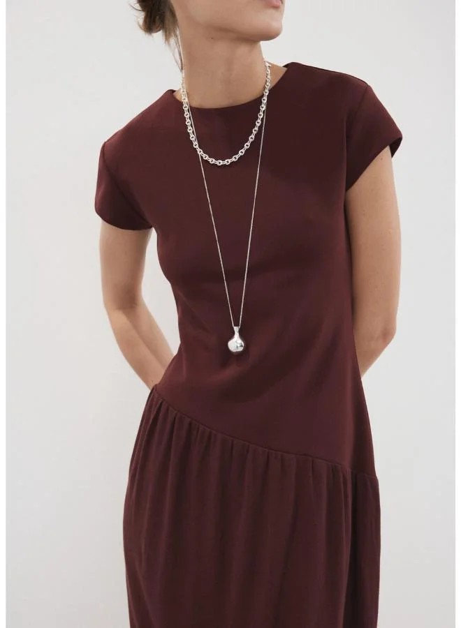 مانجو Asymmetrical midi-dress