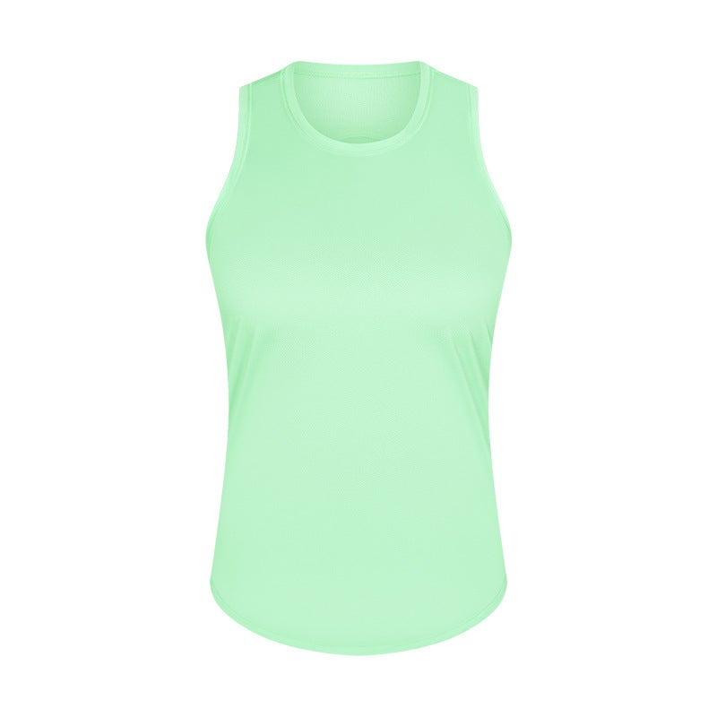 Generic Spring Summer Light Yoga Tank Top Breathable Quick-Dry Womens Boston Orange  - Image 2