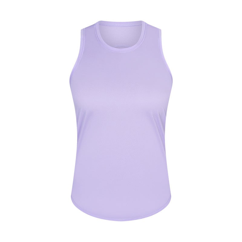 Generic Spring Summer Light Yoga Tank Top Breathable Quick-Dry Womens Boston Orange  - Image 3